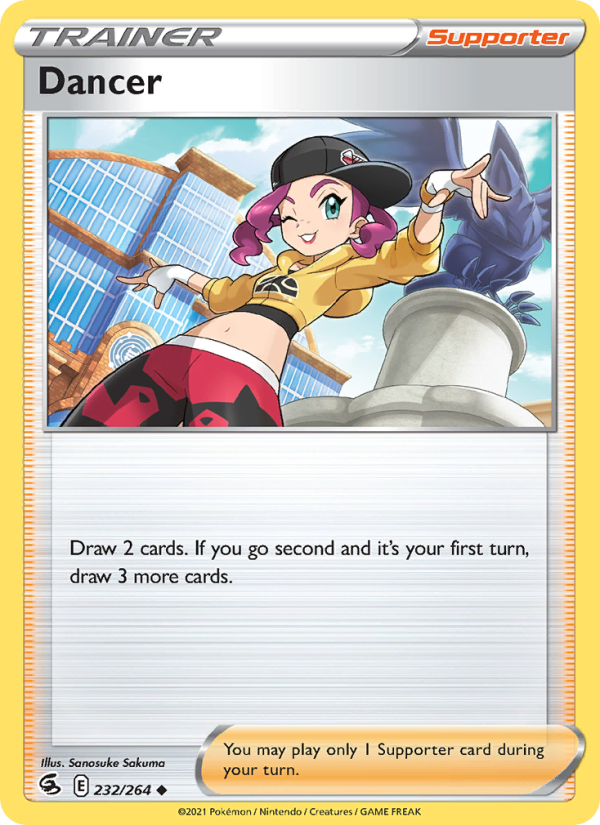 Dancer (232/264) Reverse Holo card image