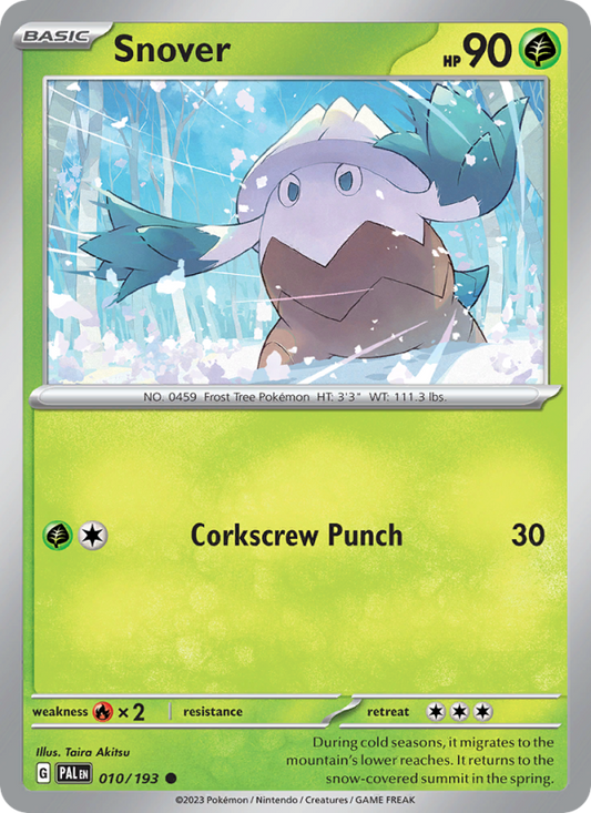 Snover (010/193) Reverse Holo card image
