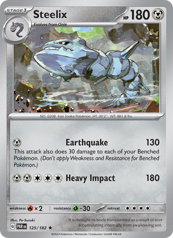Steelix (125/182) Holographic card image