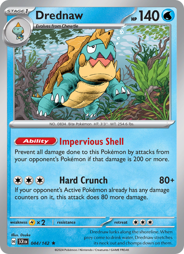 Drednaw (044/142) Reverse Holo card image