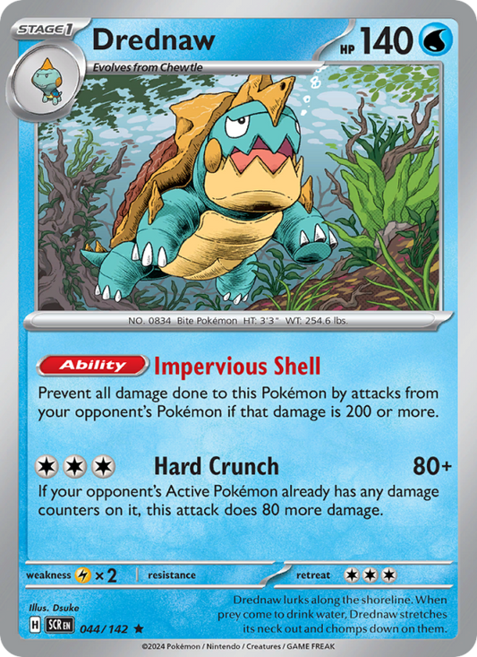Drednaw (044/142) Reverse Holo card image