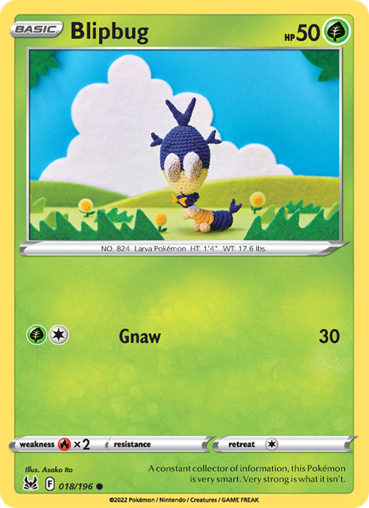 Blipbug (018/196) Reverse Holo card image