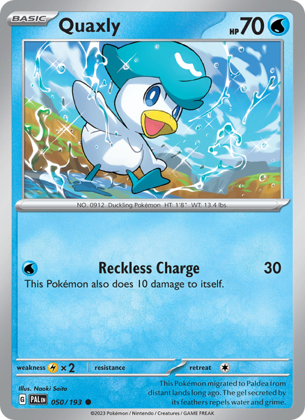 Quaxly (050/193) Reverse Holo card image