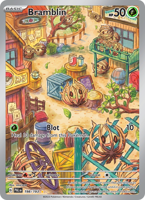 Bramblin (198/193) Holographic card image