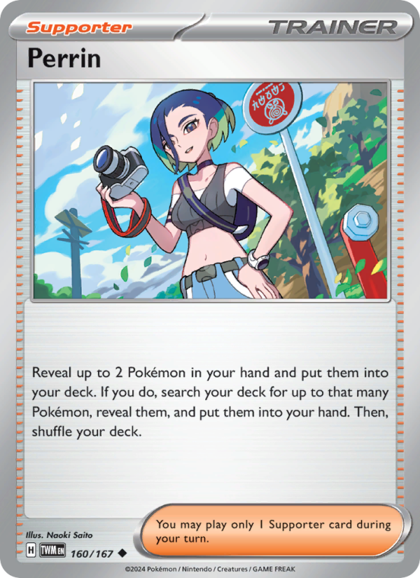 Perrin (160/167) Reverse Holo card image