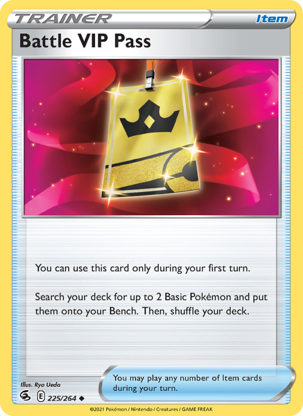 Battle VIP Pass (225/264) Reverse Holo card image