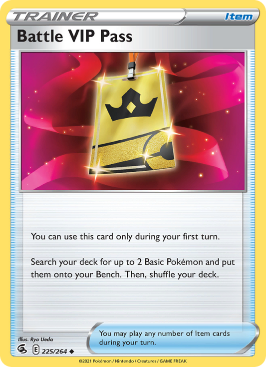 Battle VIP Pass (225/264) Reverse Holo card image