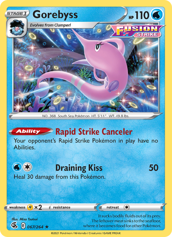 Gorebyss (067/264) Reverse Holo card image