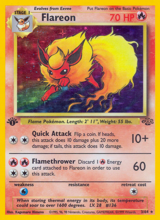 Flareon (003/64) Reverse Holo card image