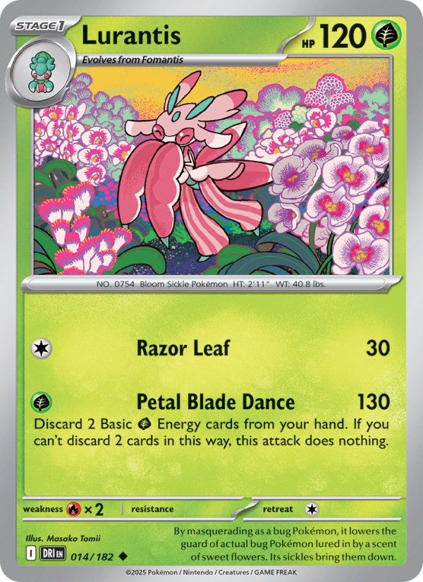 Lurantis (014/182) Reverse Holo card image