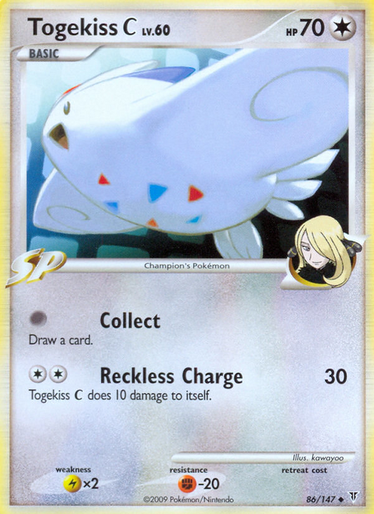 Togekiss C (086/147) Reverse Holo card image