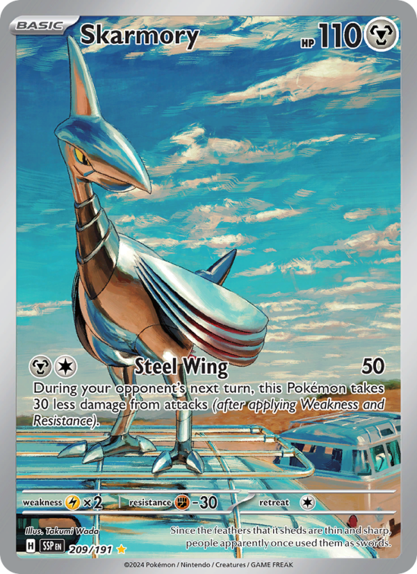 Skarmory (209/191) Holographic card image