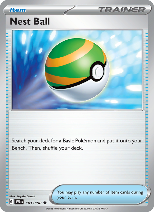 Nest Ball (181/198) Reverse Holo card image