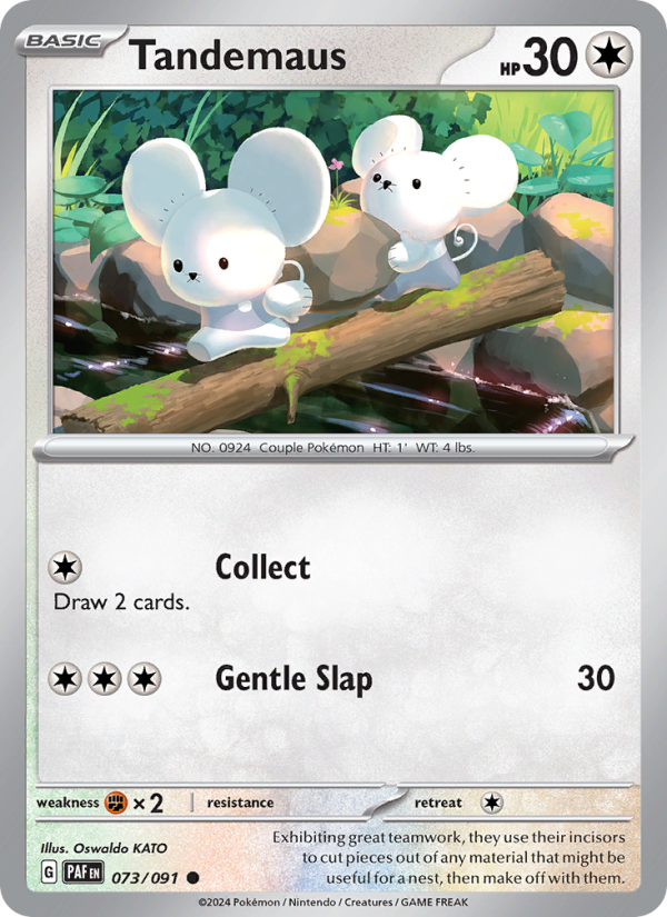 Tandemaus (073/91) Reverse Holo card image