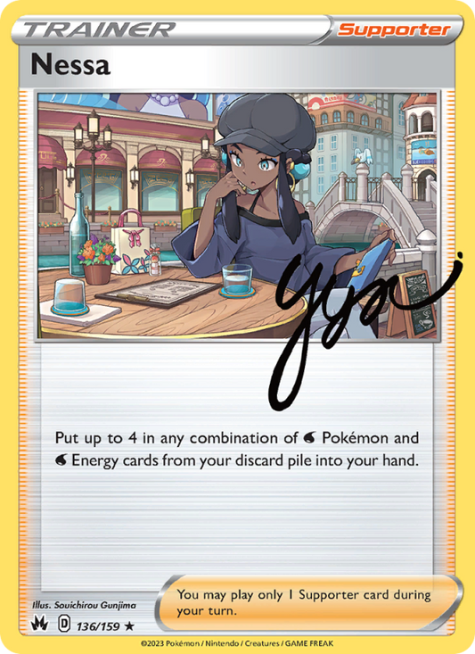 Nessa (136/159) Reverse Holo card image