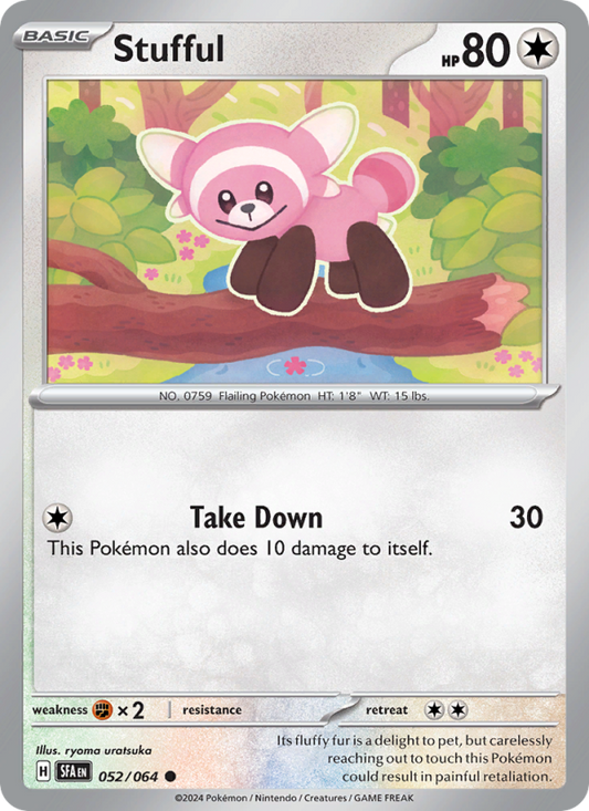 Stufful (052/64) Reverse Holo card image