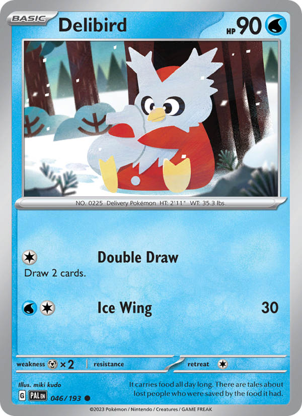 Delibird (046/193) Reverse Holo card image