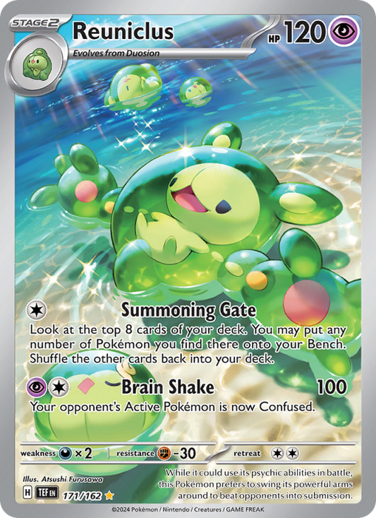 Reuniclus (171/162) Holographic card image