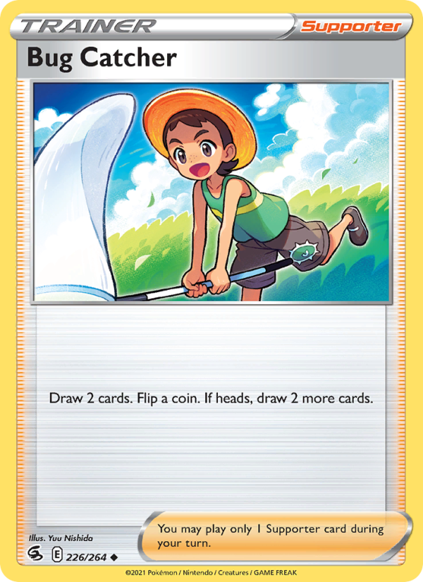 Bug Catcher (226/264) Reverse Holo card image