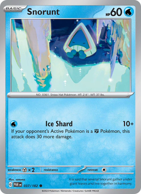 Snorunt (037/182) Reverse Holo card image