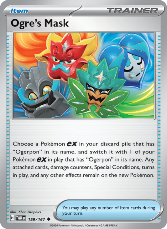 Ogre's Mask (159/167) Reverse Holo card image