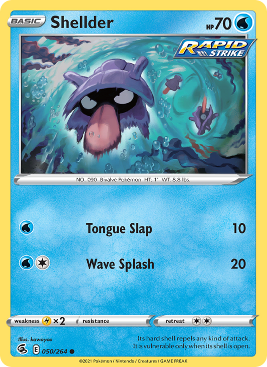 Shellder (050/264) Reverse Holo card image