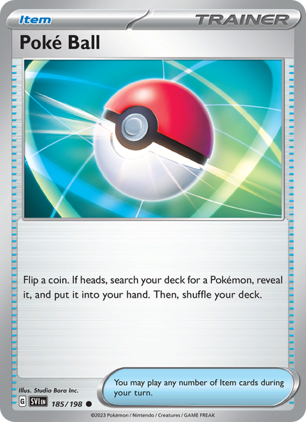 PokÃ© Ball (185/198) Reverse Holo card image
