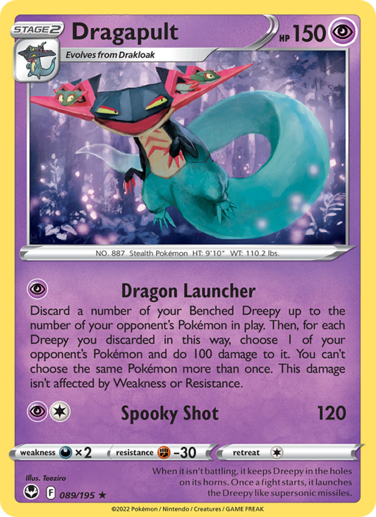 Dragapult (089/195) Reverse Holo card image