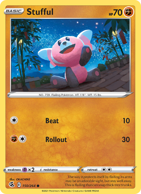 Stufful (150/264) Reverse Holo card image