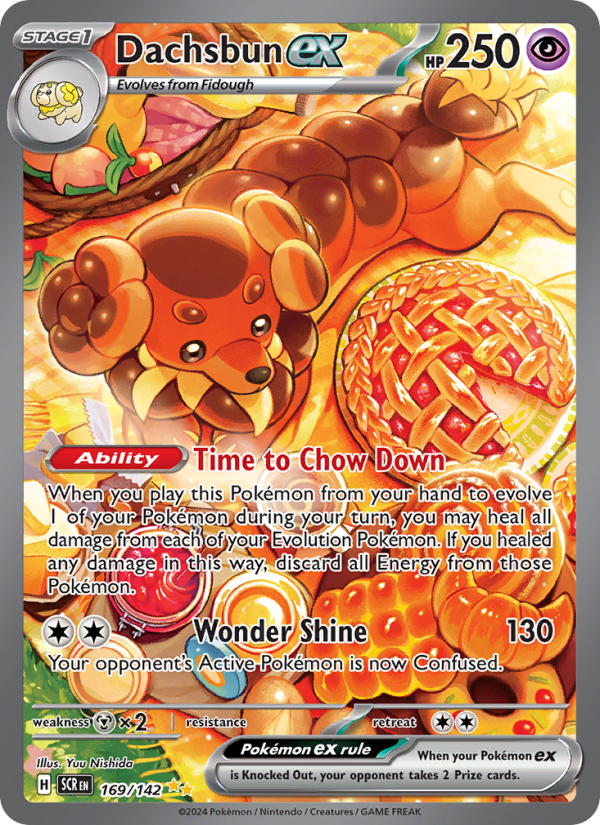 Dachsbun ex (169/142) Holographic card image