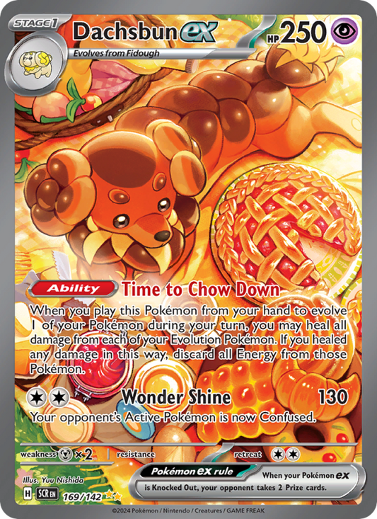 Dachsbun ex (169/142) Holographic card image