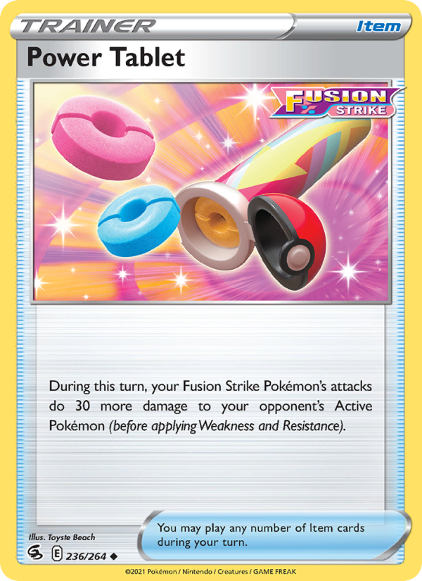 Power Tablet (236/264) Reverse Holo card image