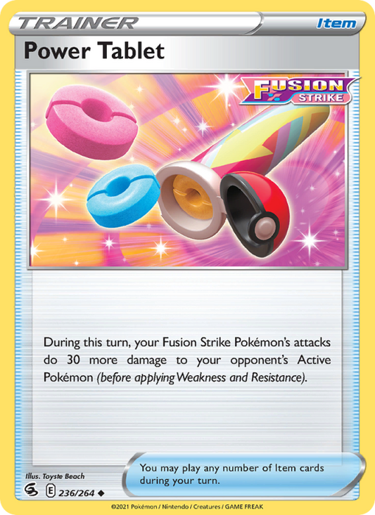 Power Tablet (236/264) Reverse Holo card image