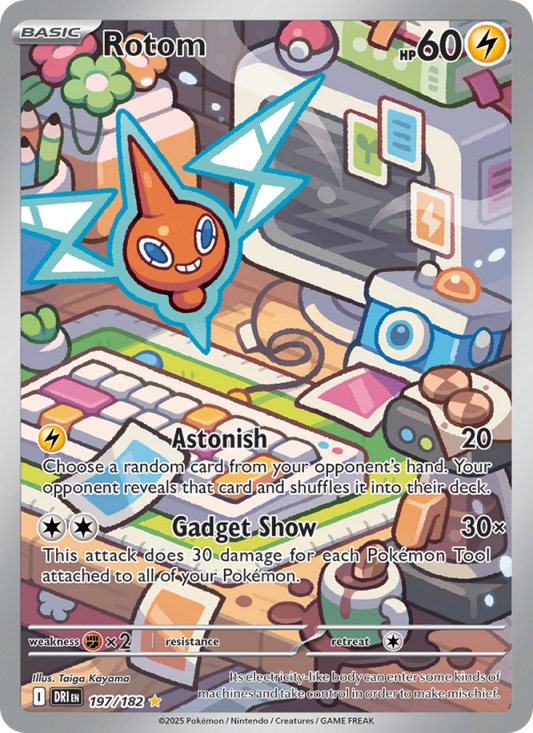 Rotom (197/182) Reverse Holo card image