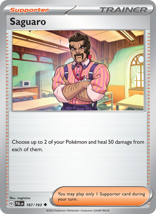 Saguaro (187/193) Reverse Holo card image