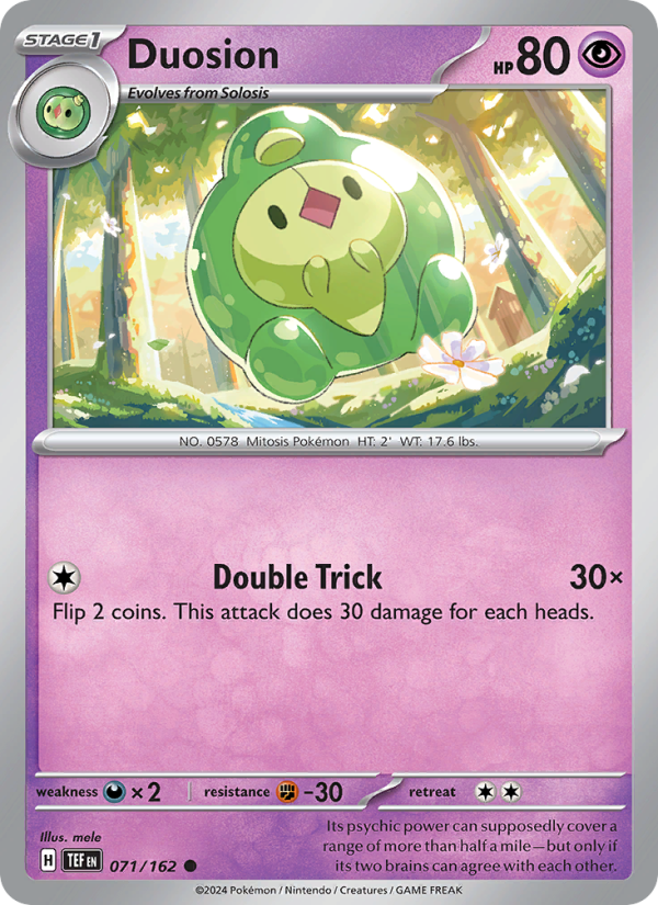 Duosion (071/162) Reverse Holo card image