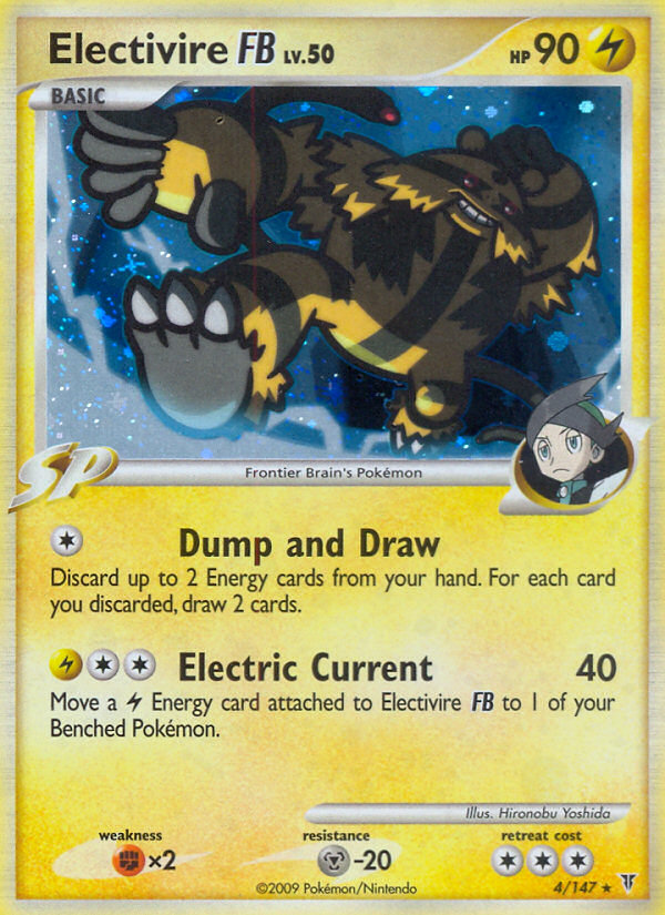 Electivire FB (004/147) Reverse Holo card image