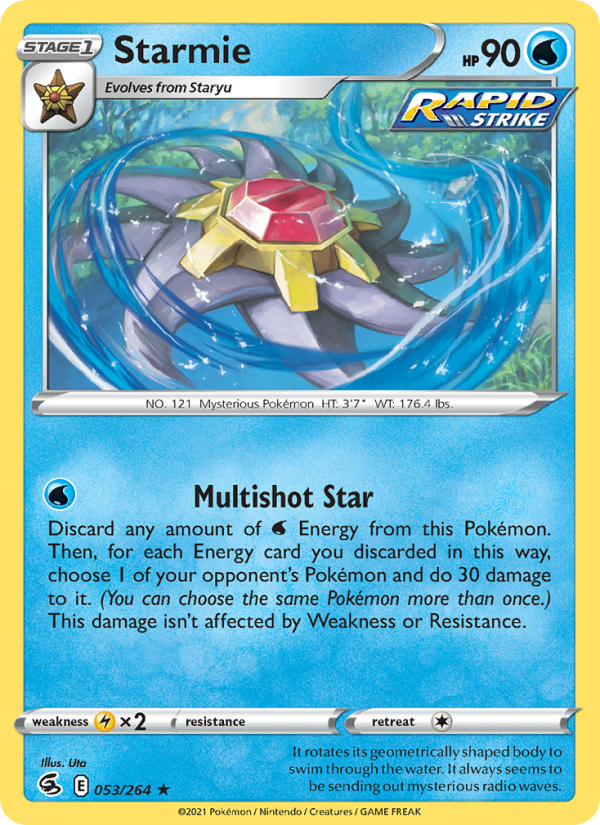 Starmie (053/264) Reverse Holo card image