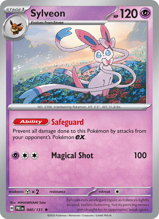 Sylveon (040/131) Reverse Holo card image