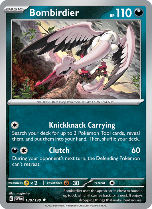 Bombirdier (138/198) Reverse Holo card image