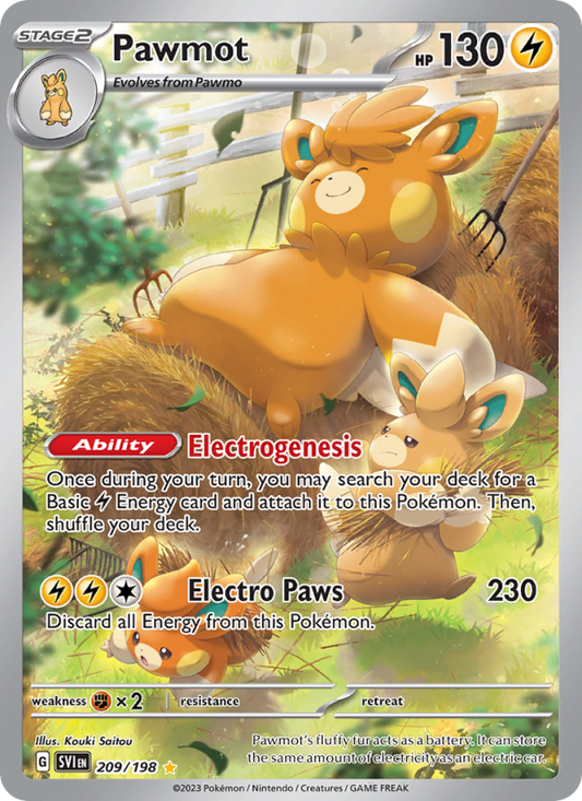 Pawmot (209/198) Holographic card image