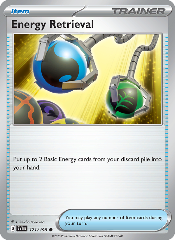 Energy Retrieval (171/198) Reverse Holo card image
