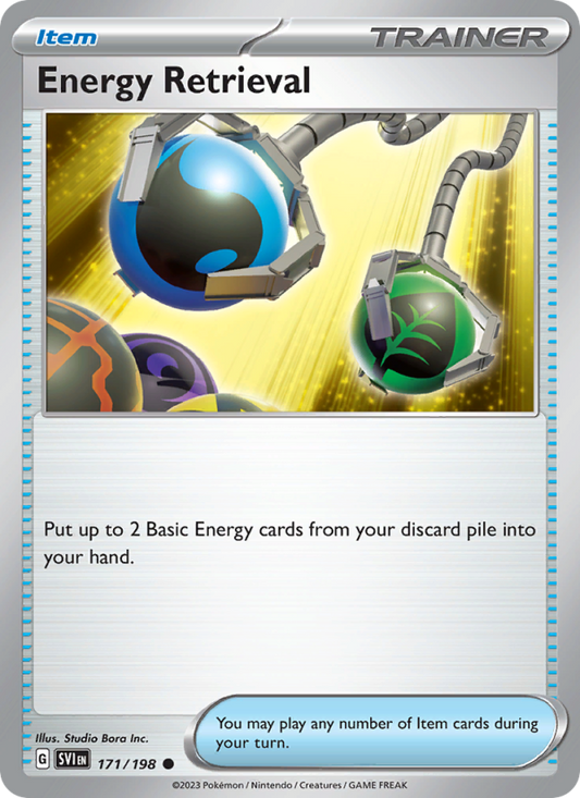 Energy Retrieval (171/198) Reverse Holo card image