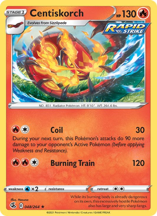 Centiskorch (048/264) Reverse Holo card image