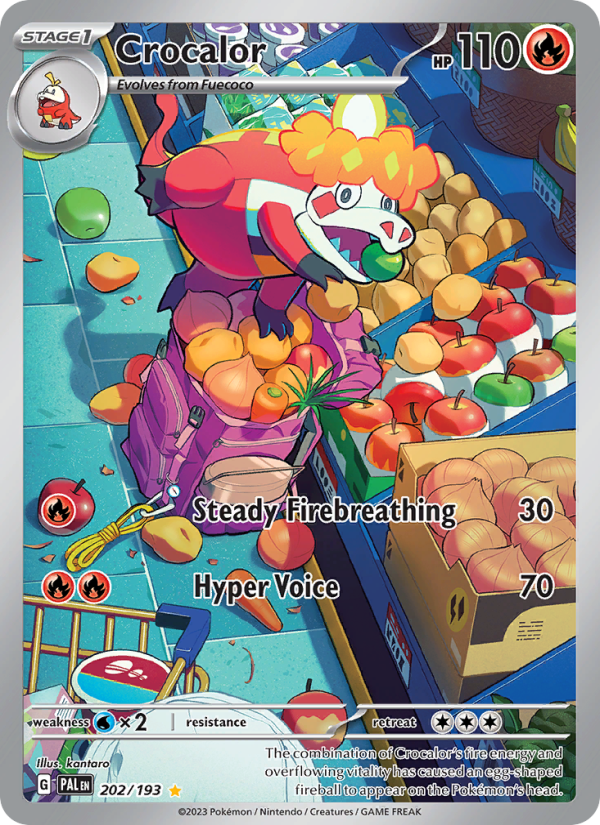 Crocalor (202/193) Holographic card image
