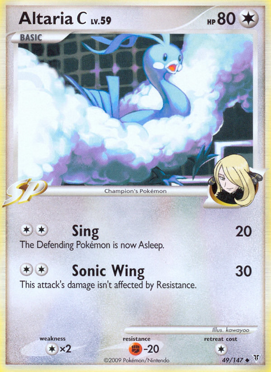 Altaria C (049/147) Reverse Holo card image