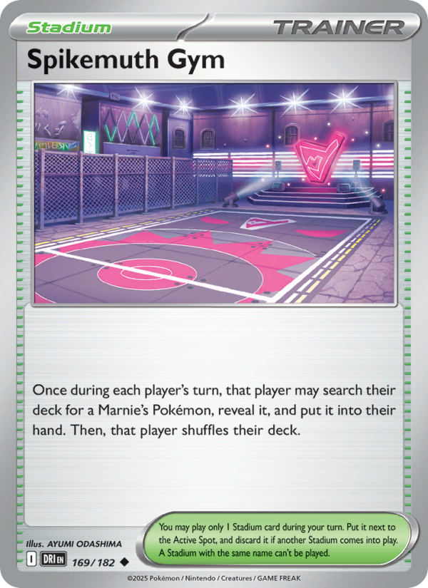 Spikemuth Gym (169/182) Reverse Holo card image