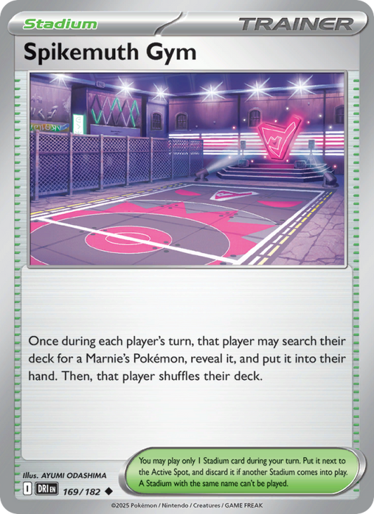 Spikemuth Gym (169/182) Reverse Holo card image