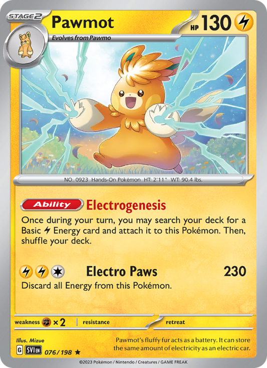 Pawmot (076/198) Holographic card image