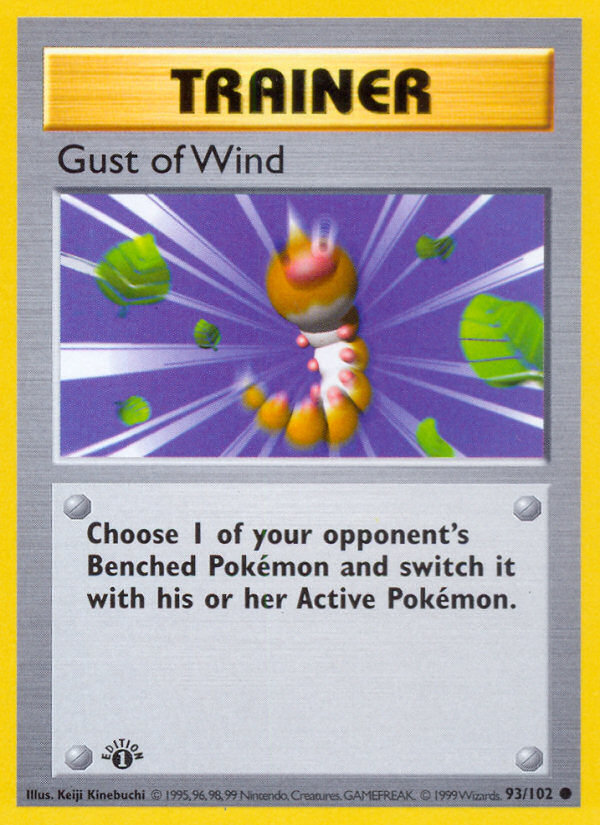 Gust of Wind (093/102) Reverse Holo card image